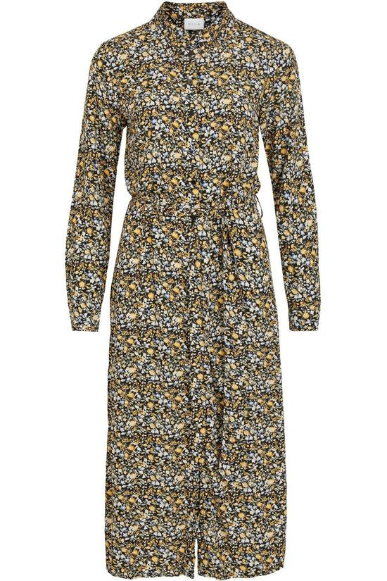Vila Robe Vitendi/Ofw Black/Ass. Flower
