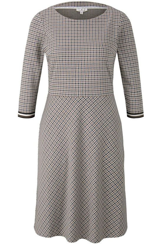 Tom Tailor Robe 1021186 Mid Brown/Navy Blue