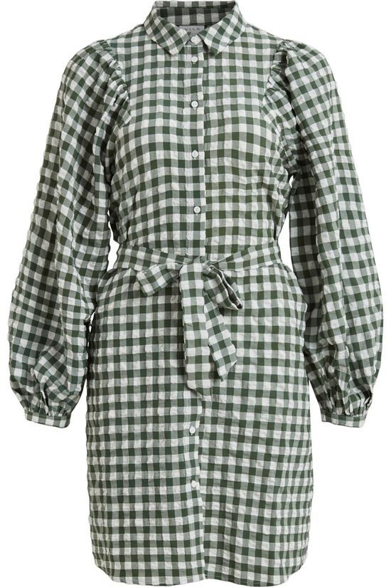 Vila Robe Viemine light green/off white