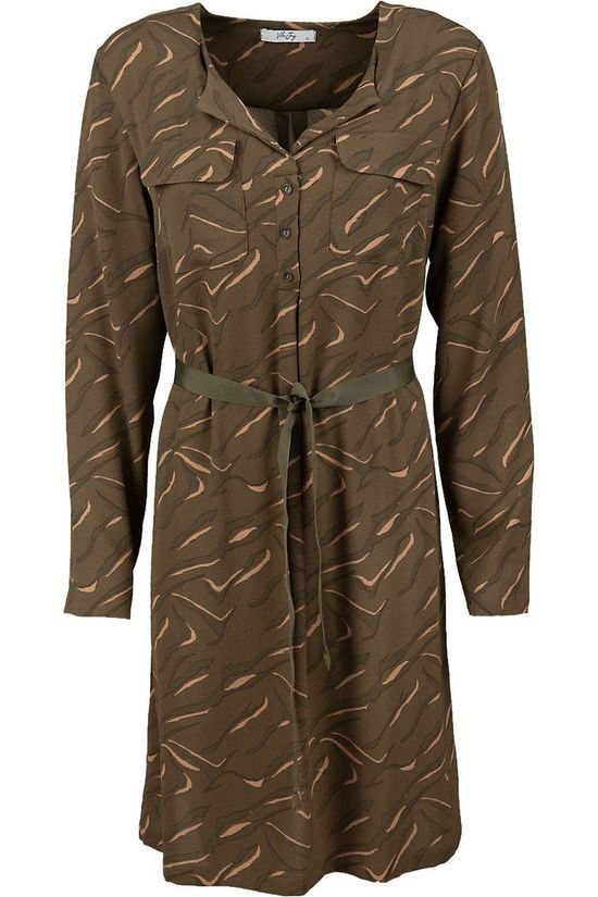 Vila Joy Robe Anise-L-52-C dark khaki