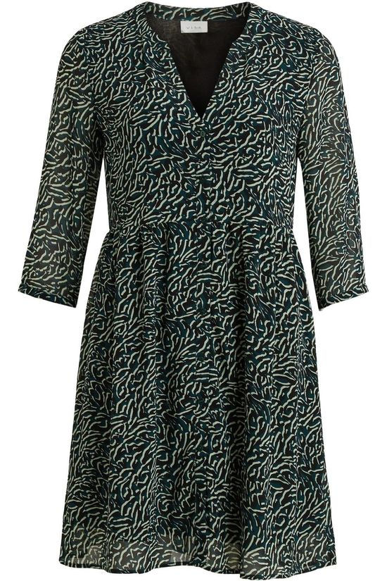 Vila Jurk Vinema 3/4 Black/Light Green