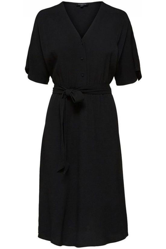 Selected Robe Slfvienna Ss Black