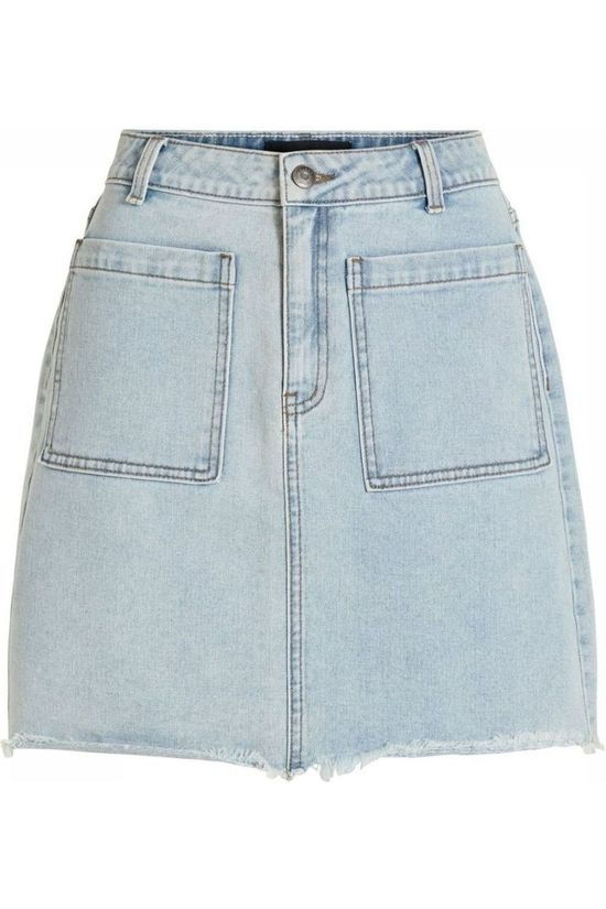 Object Jupe Gracie Bleu Denim Light Blue (Jeans)