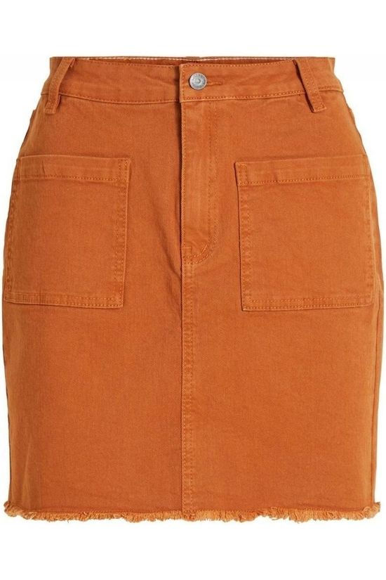 Object Jupe Gracie Twill Camel Brown