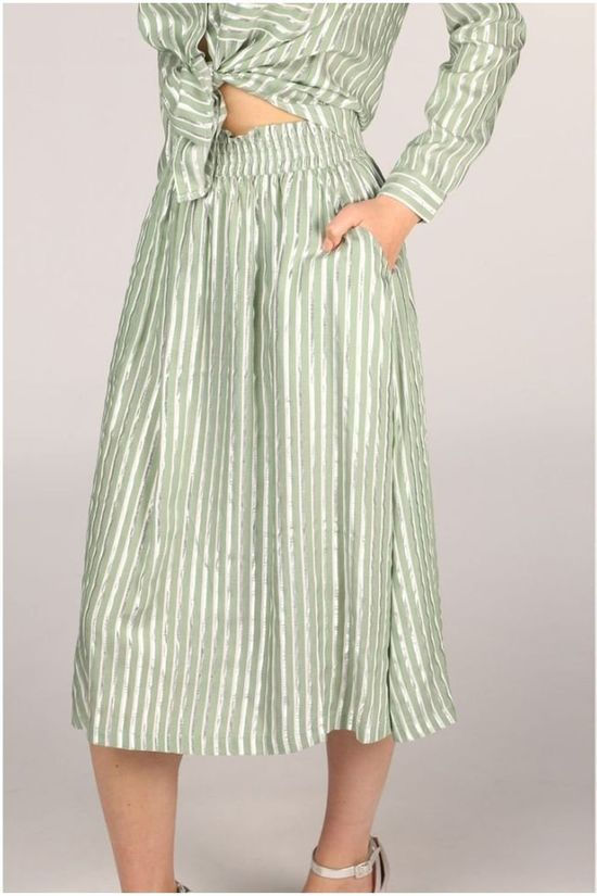 FRNCH Jupe Ece light green/silver