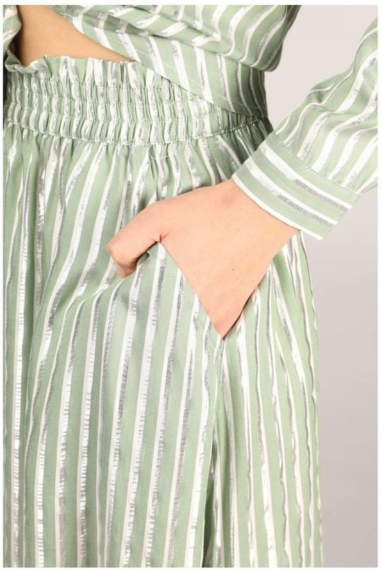 FRNCH Jupe Ece light green/silver