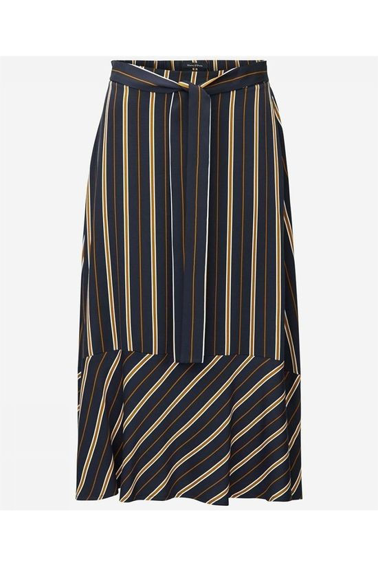 Marc O'Polo Rok 001 0985 20083 Navy Blue/Camel Brown