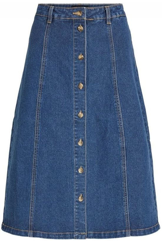 Object Jupe Sinya Hw Denim Mid Blue (Jeans)