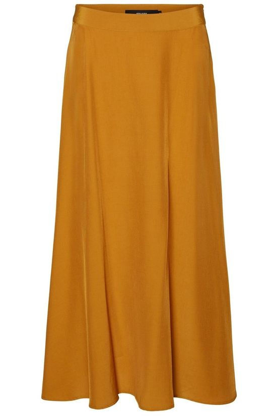 Vero Moda Jupe vivian Ancle Camel Brown