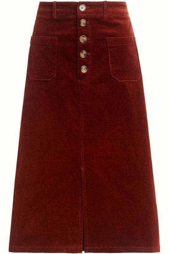 King Louie Rok Emilie Corduroy rust