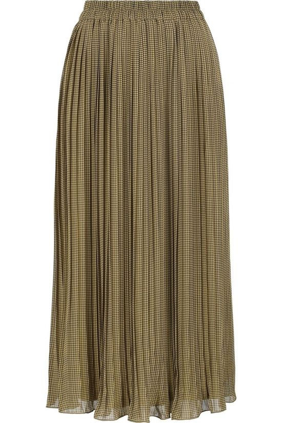 Soft Rebels Rok SbFina Midi Mid Khaki/Dark Grey Marle