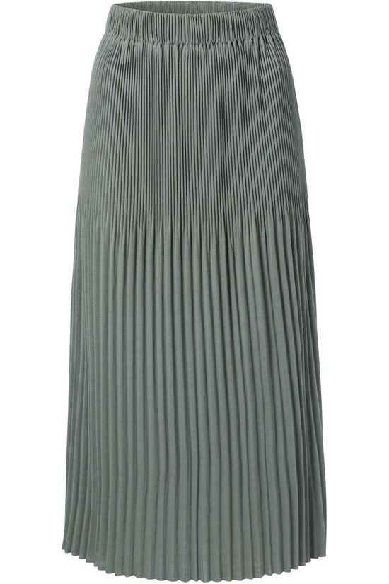 Yaya Jupe Midi With Pleats light green