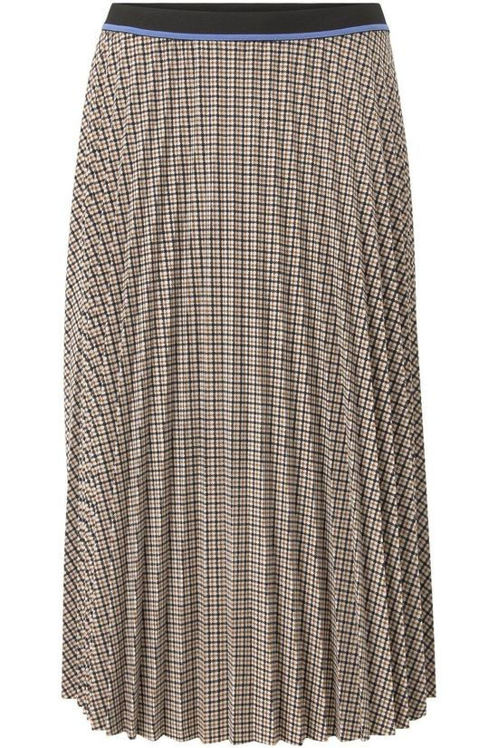 Tom Tailor Jupe 1021422 Sand Brown/Black