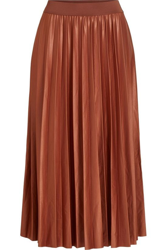 Vila Jupe Vinitban mid brown