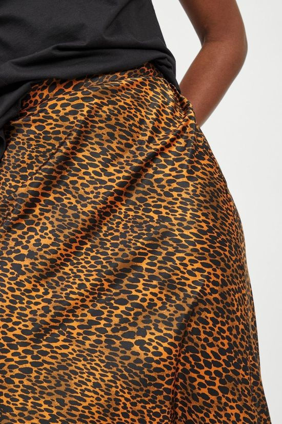 Vila Jupe Vijemocarlia Dark Khaki/Orange