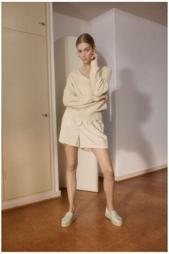 Ichi Short Ihfelixa Sho off white