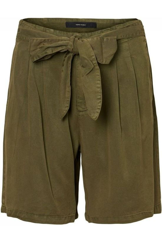 Vero Moda Short Vmlaura Hr Loo Knot Belt Long Ga mid khaki