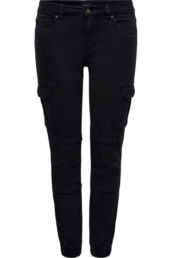Only Broek  Missouri Reg Ank Cargo Black (Jeans)