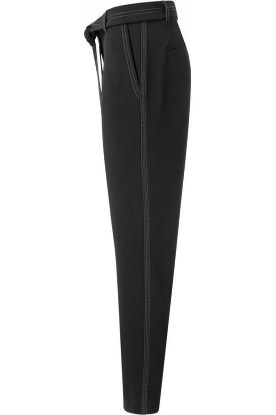 Yaya Broek With Contrast Black