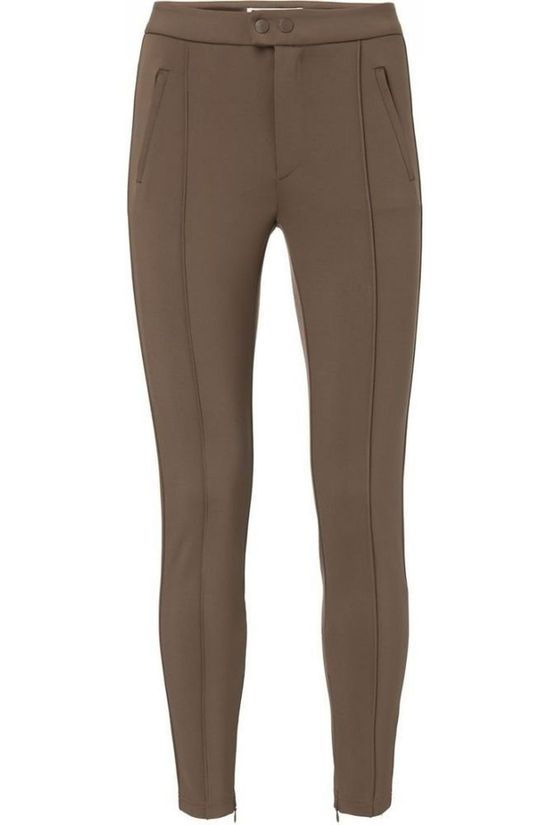 Yaya Broek Sporty Tregging dark brown