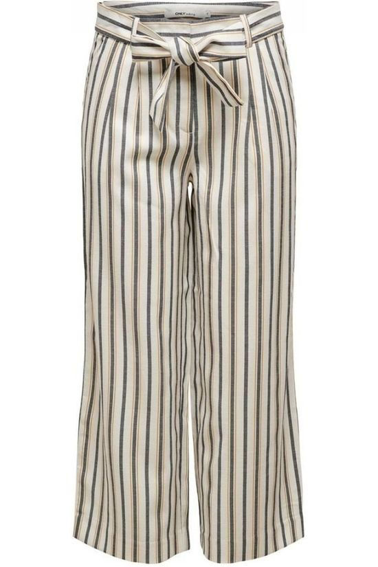 Only Broek Onlbianca-Nataly Hw Wide Stripe off white/light blue
