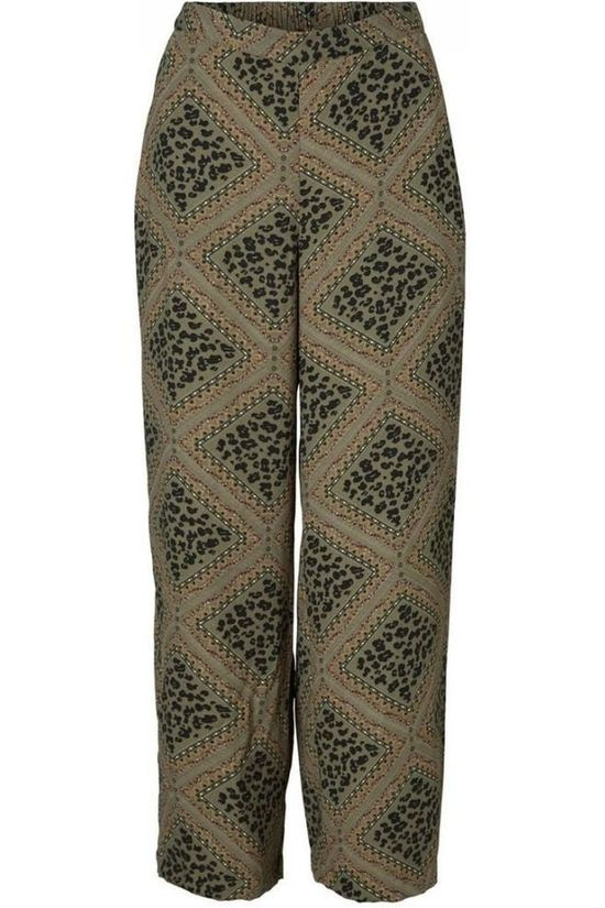 Vero Moda Broek Vmnaya H/W Wide Exp Mid Khaki/Assorted / Mixed