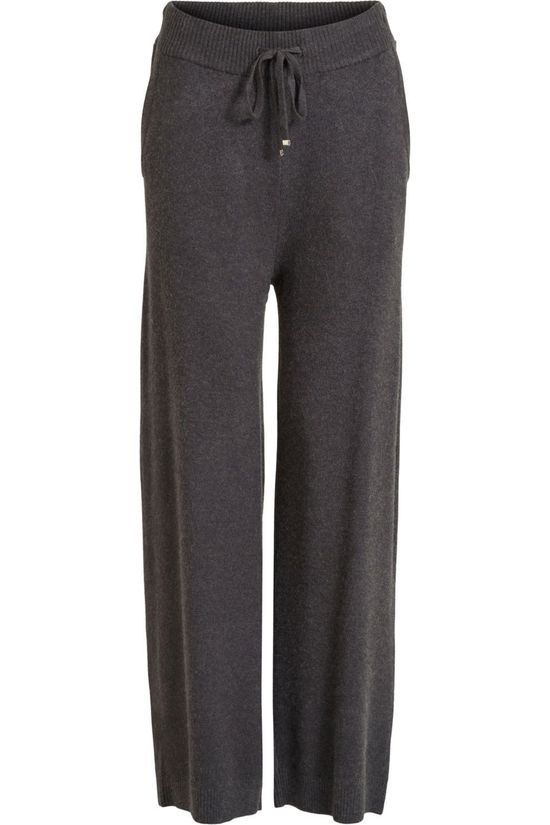 Vila Broek ril Rwrx Straight Pants/Des Dark Grey Marle