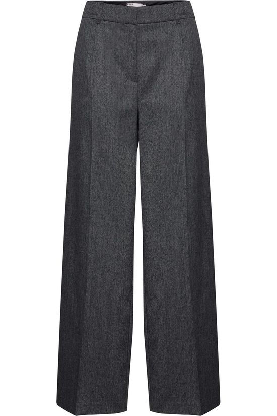 B.Young Broek Byellie Dark Grey Marle