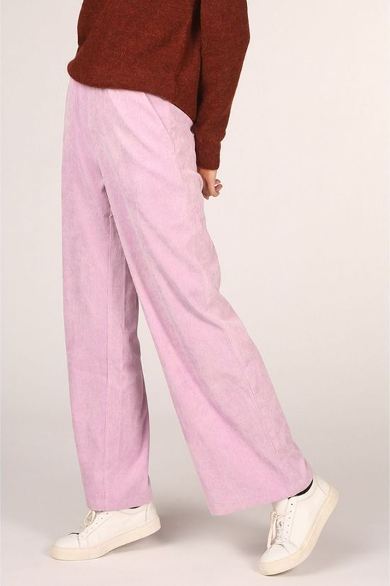 Object Broek Sibil Elva Wide light pink