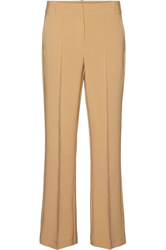 Vero Moda Broek fibaja Nw Tlr Sand Brown