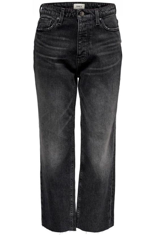 Only Jeans roxy Hw Straight Blackdnm Dark Grey (Jeans)