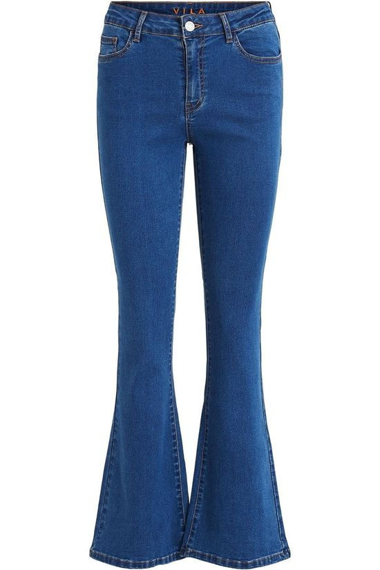 Vila Jeans Viulrika Rw Flared Mbd Mid Blue (Jeans)