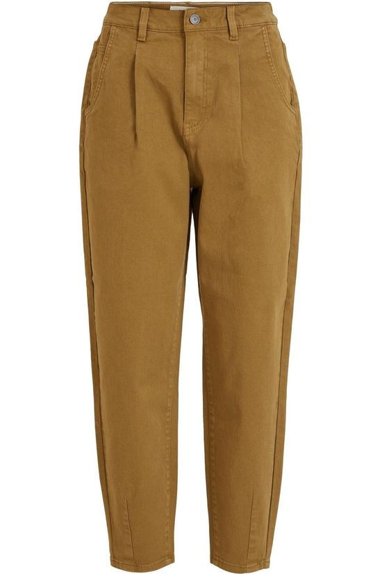 Object Jeans Objroxane Hw Twill Ankle mid khaki