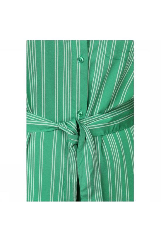 ARMEDANGELS Robe Jaamila mid green/white