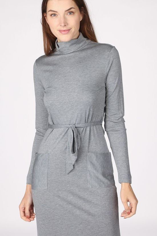 ARMEDANGELS Robe Talinaa Light Grey Marle
