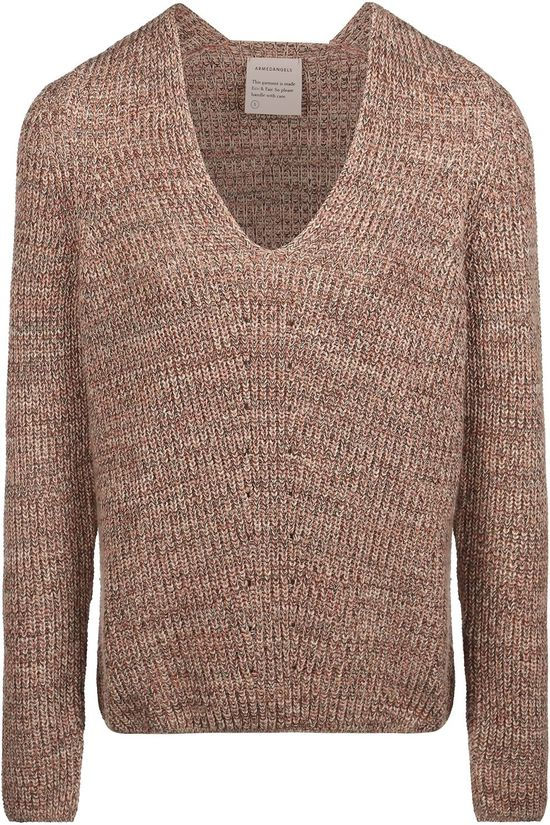 ARMEDANGELS Trui Josaa Mouline brown/light pink
