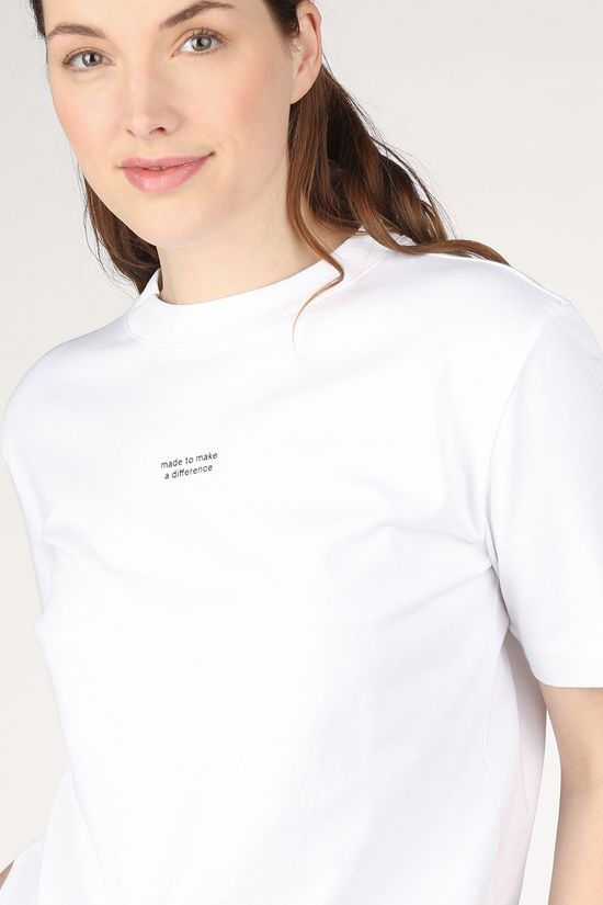 ARMEDANGELS T-Shirt Taraa Difference white
