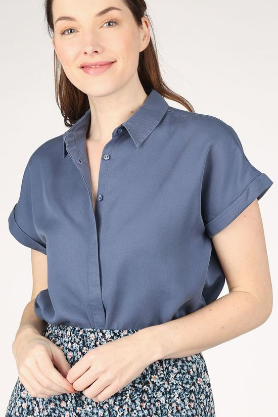ARMEDANGELS Chemise Zonjaa mid blue