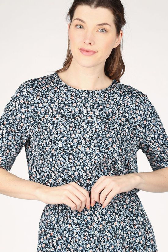 ARMEDANGELS Blouse Loriaa Primrose Dark Blue/Assorted / Mixed