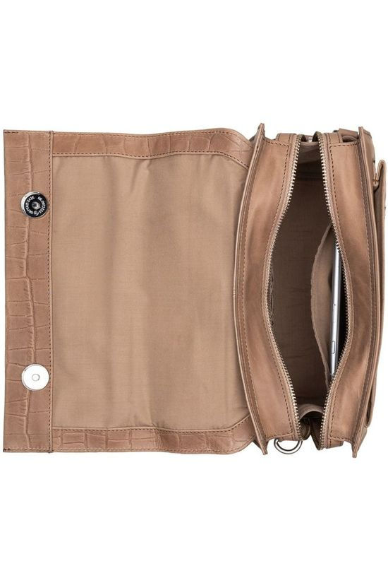 Burkely Tas Croco Caia Citybag Taupe