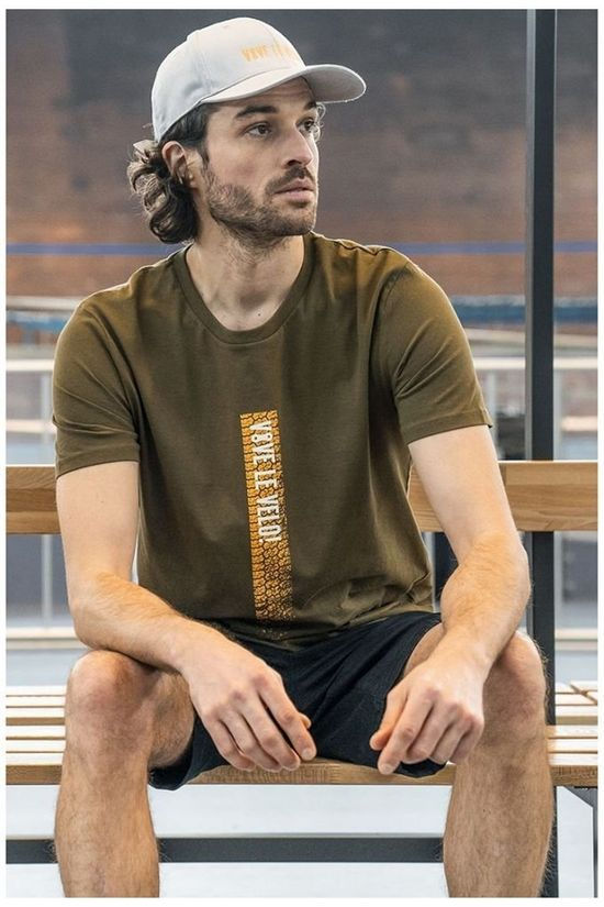 Vive le Velo T-Shirt T-Mtb dark khaki