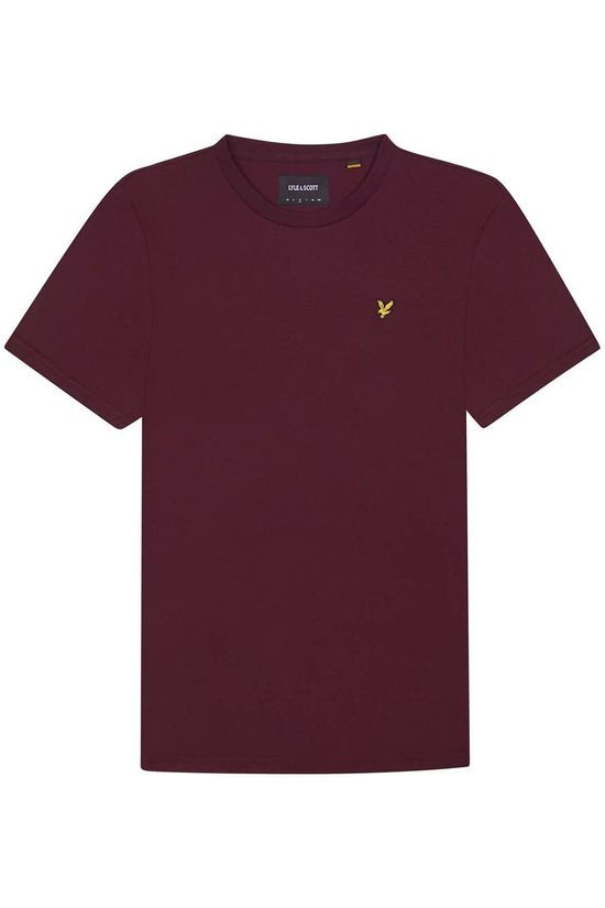 Lyle & Scott T-Shirt 2002-Ts400V Bordeaux / Maroon