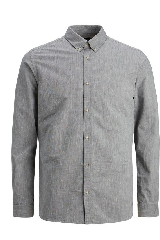 Premium Hemd logo Autumn L/S Sts light grey