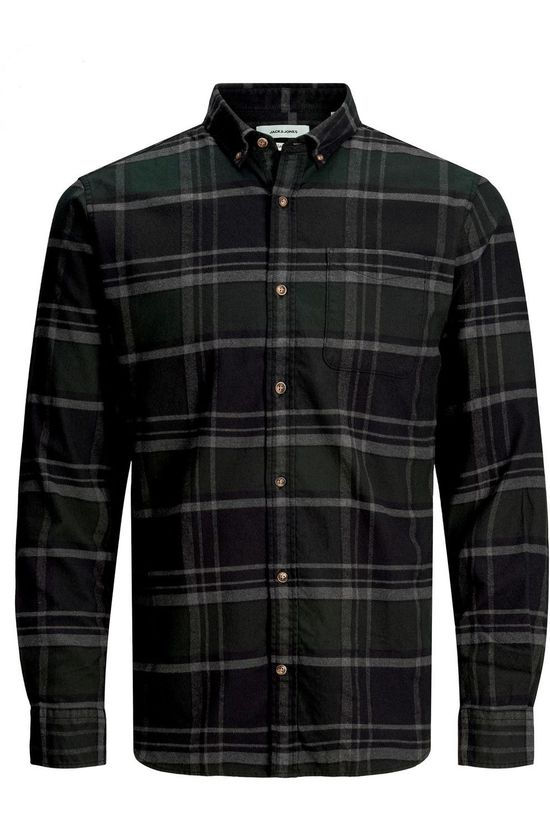 Jack & Jones Chemise eclassic Check Mid Khaki/Black