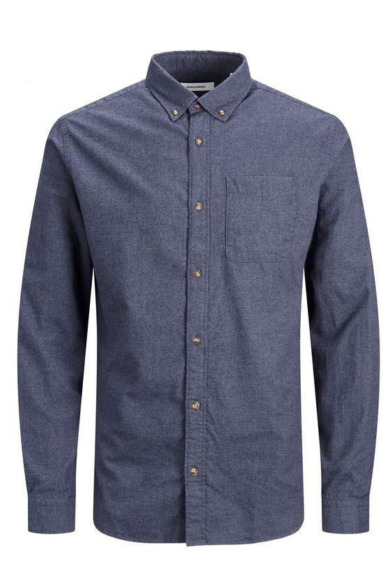 Jack & Jones Chemise eclassice Melange mid blue