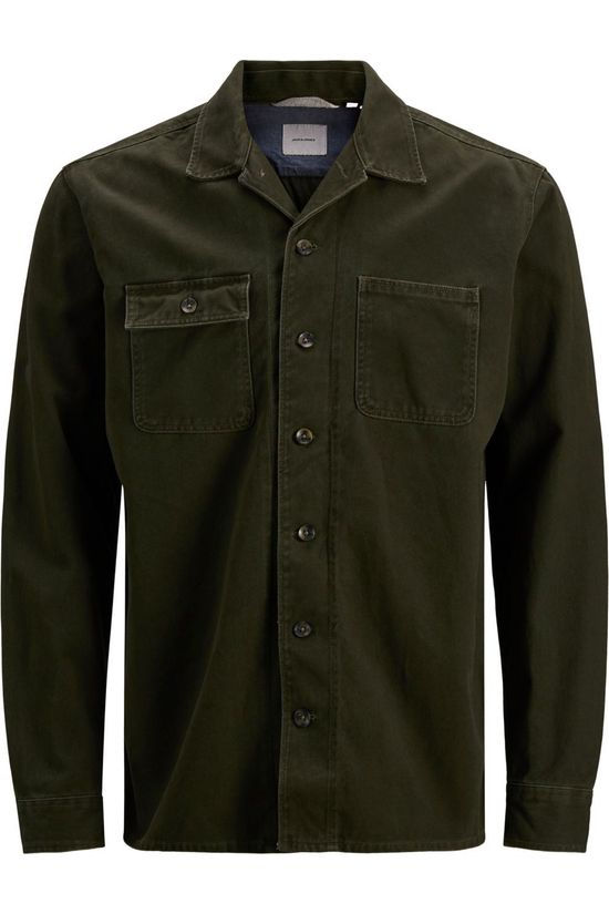 Jack & Jones Hemd russel Shirt dark khaki