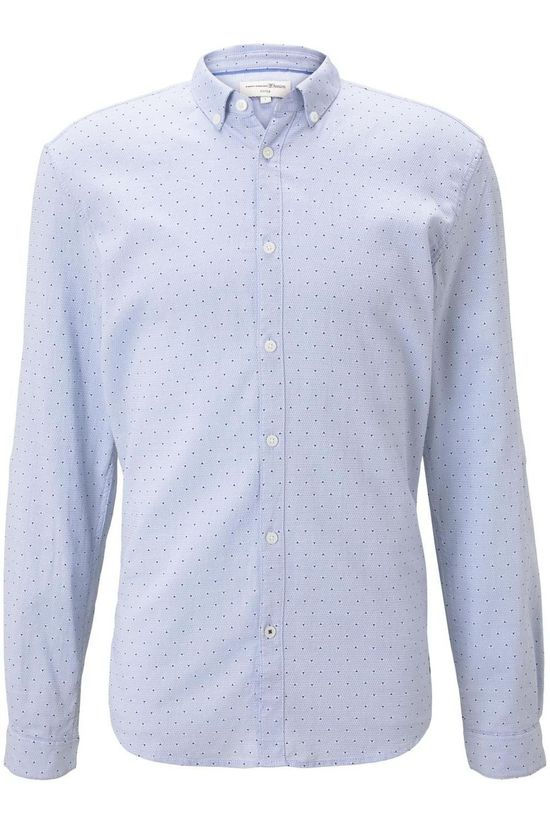 Tom Tailor Hemd 1021427 Light Blue/Ass. Geometric