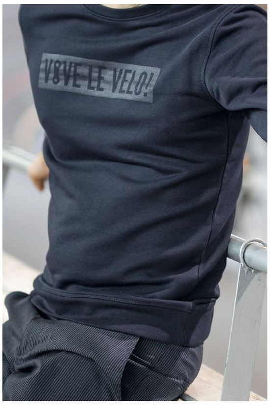 Vive le Velo Trui S-Box Navy Blue
