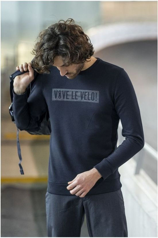 Vive le Velo Trui S-Box Navy Blue