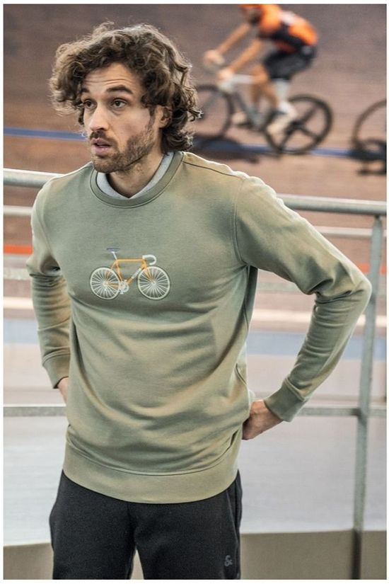 Vive le Velo Pull S-Bike dark khaki